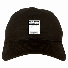 New York Nutritional Facts Dad Hat