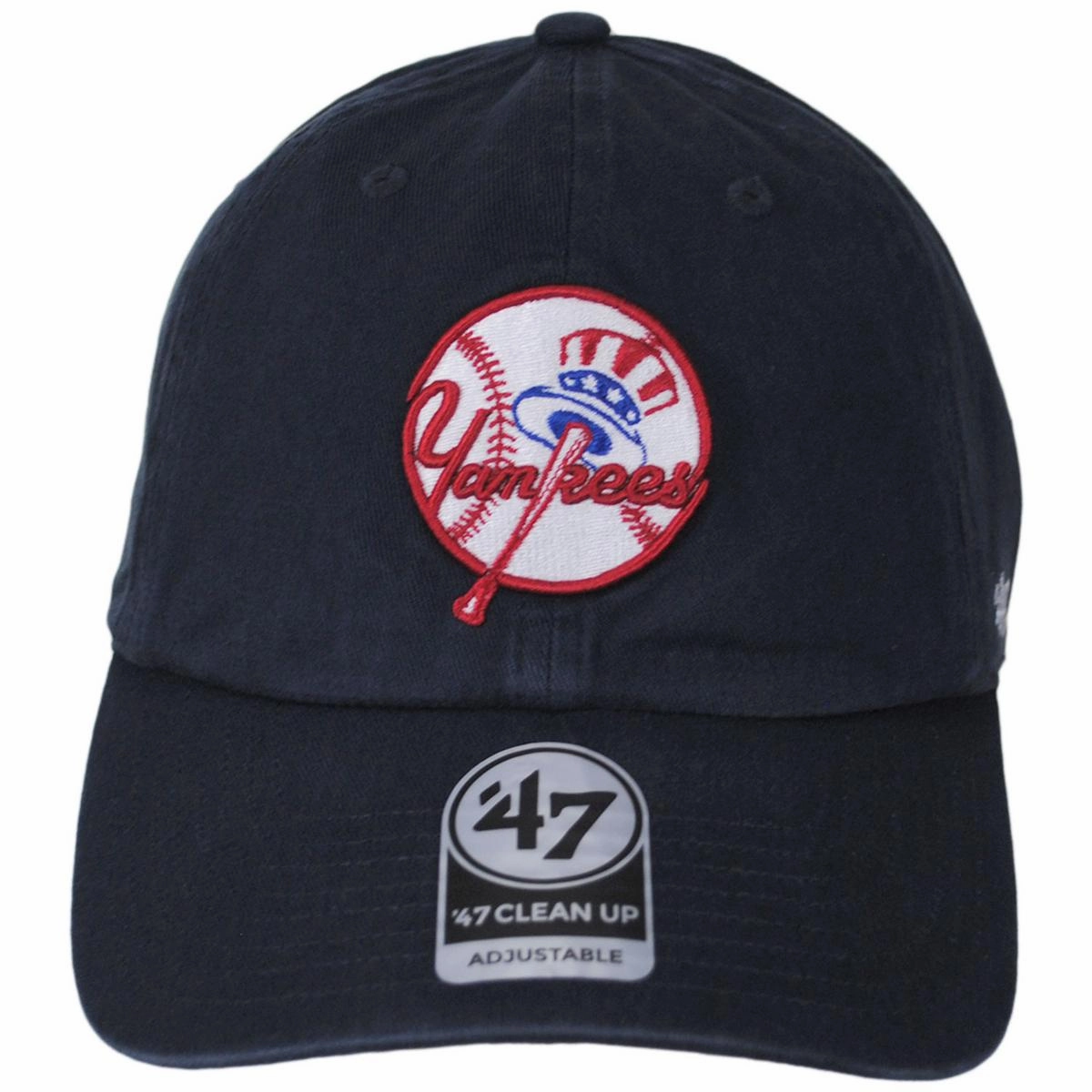 New York Yankees MLB Clean Up Strapback Baseball Cap Dad Hat
