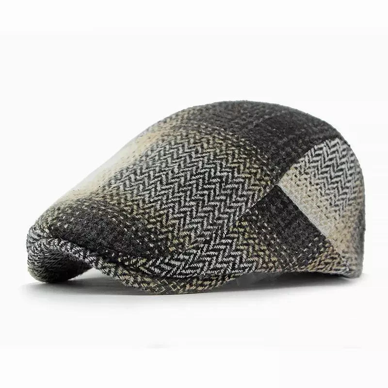 Newark Patchwork Flat Cap