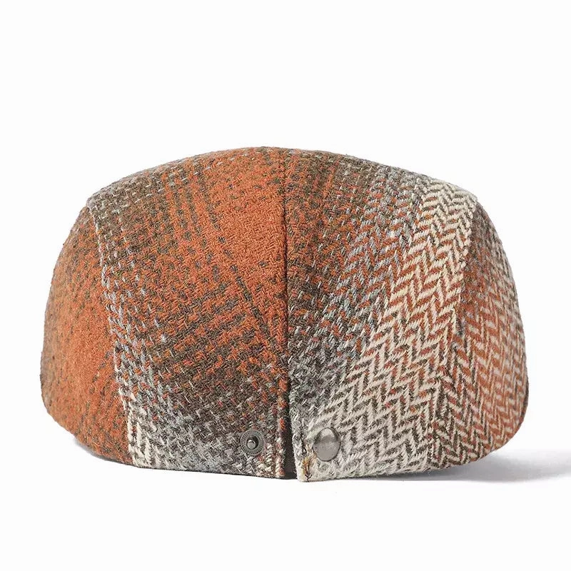 Newark Patchwork Flat Cap
