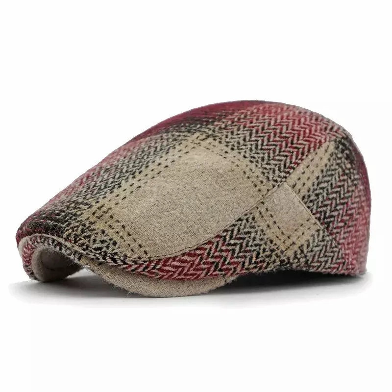 Newark Patchwork Flat Cap