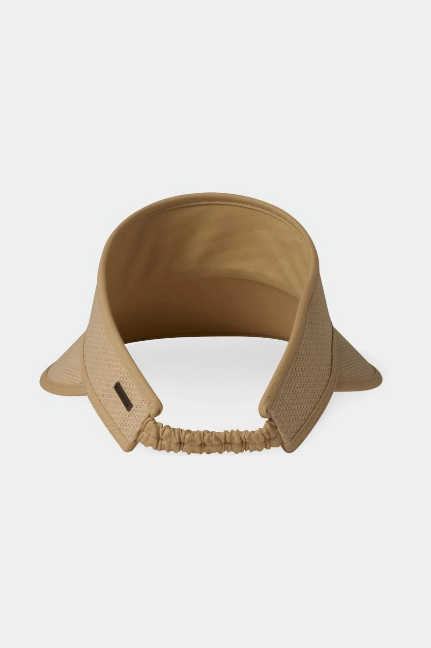 Newport Straw Visor - Natural/Natural