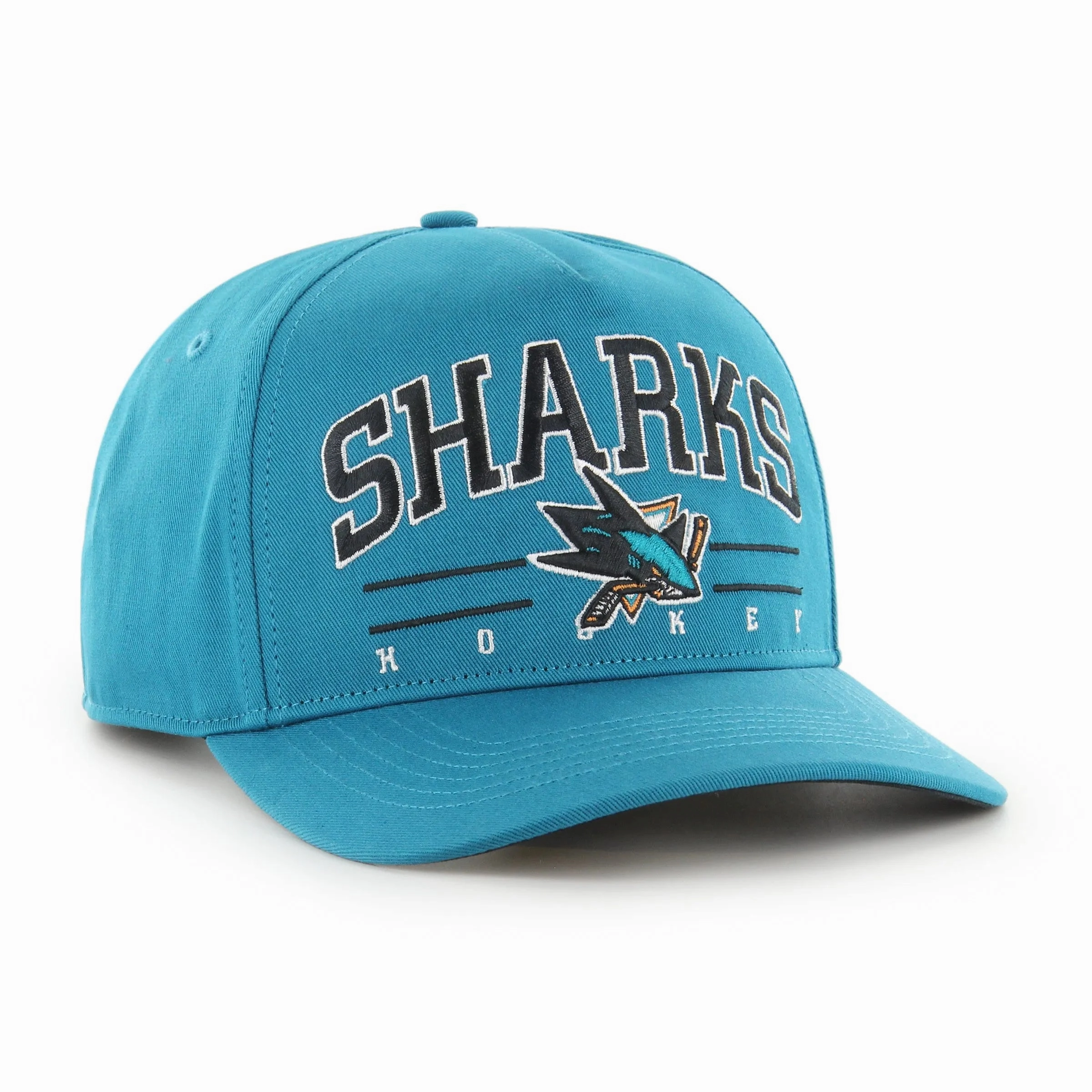NHL SAN JOSE SHARKS ROSCOE '47 HITCH DARK TEAL CAP