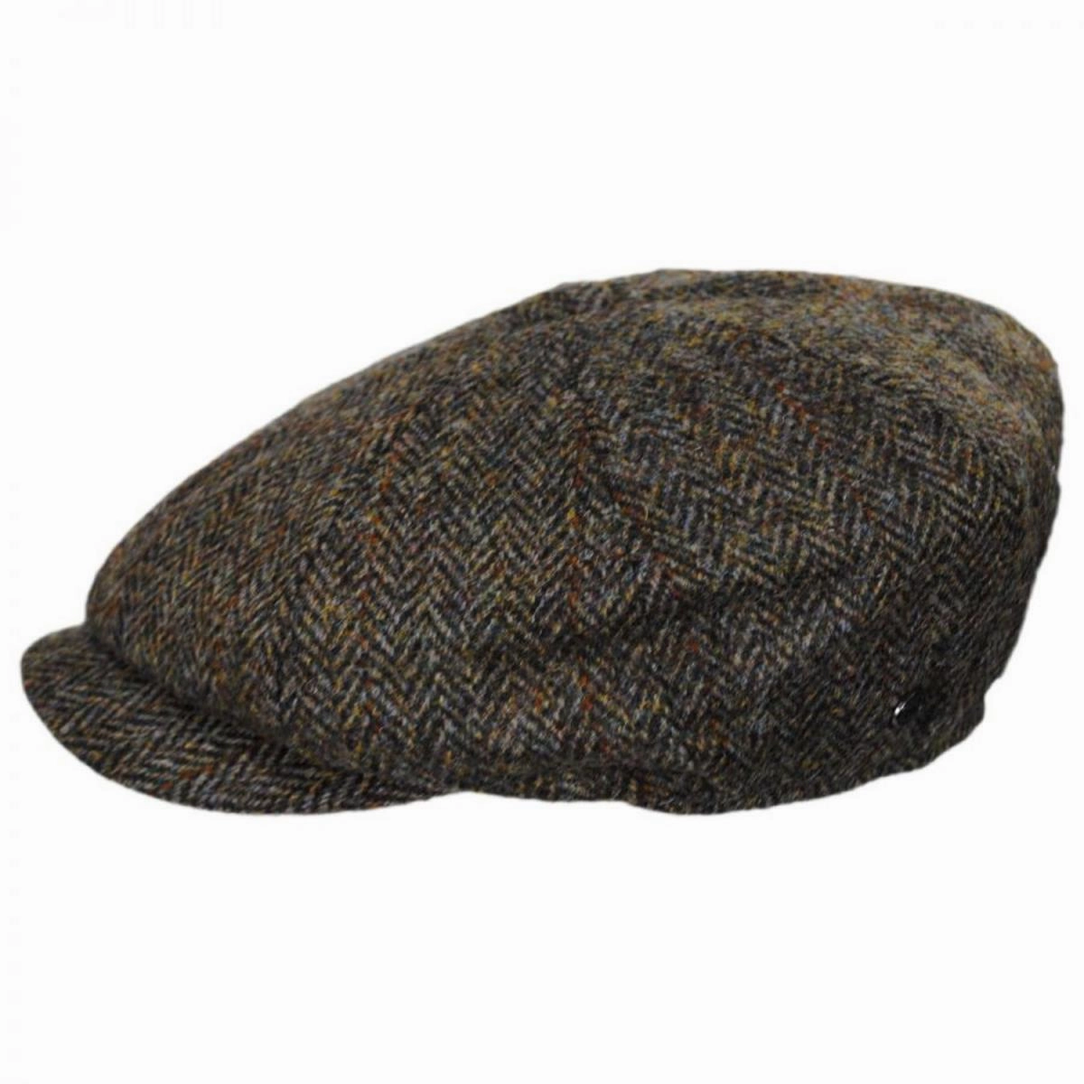 Northbay Harris Tweed Wool Newsboy Cap