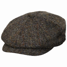 Northbay Harris Tweed Wool Newsboy Cap