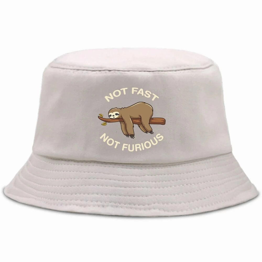 Not Fast Not Furious Cotton Bucket Hat