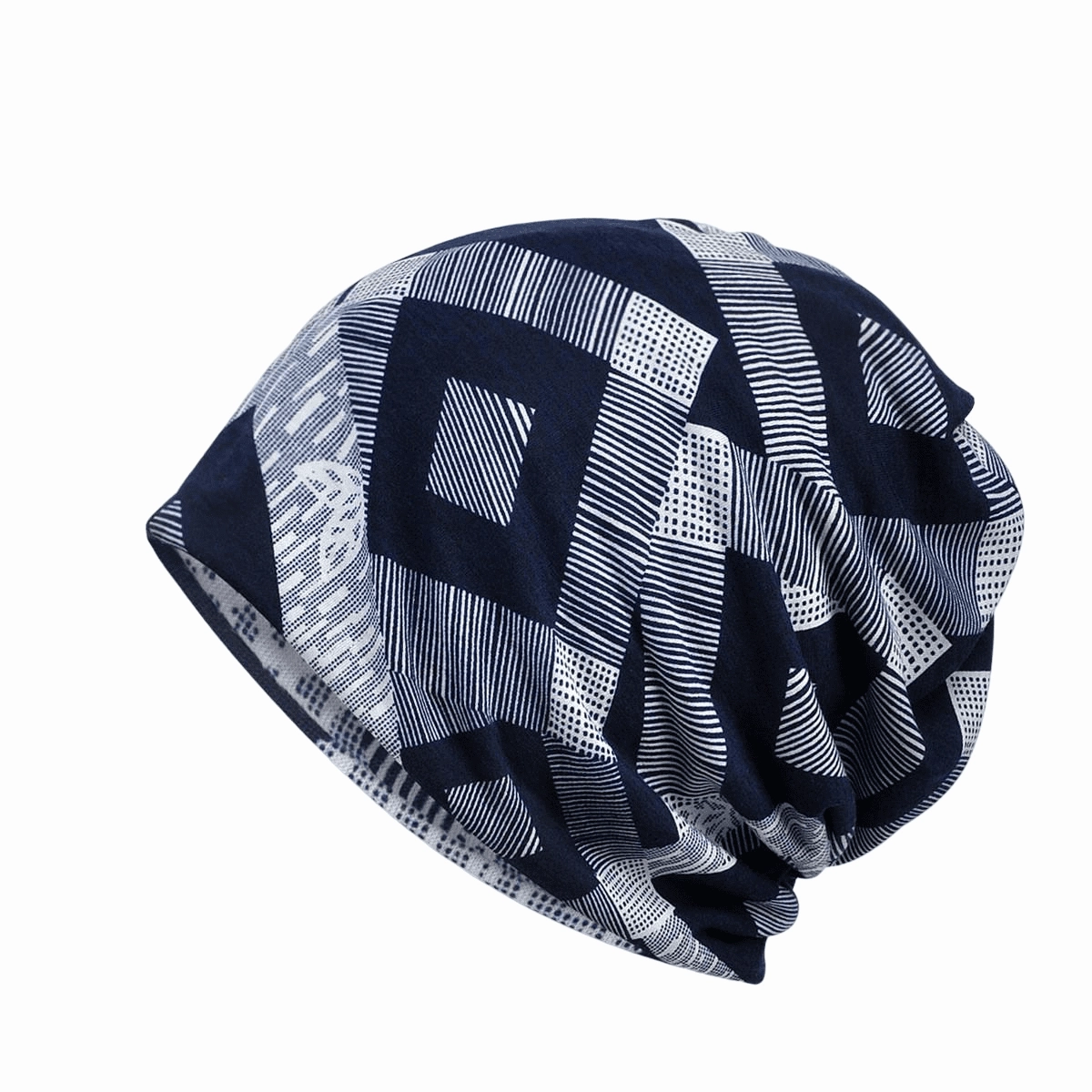 NXT Geometric Snood Beanie