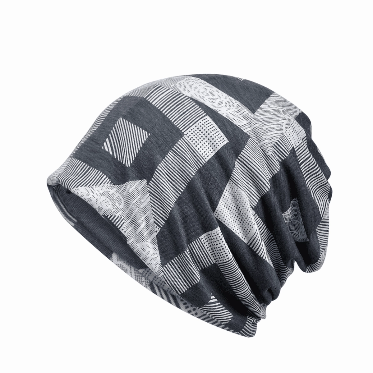 NXT Geometric Snood Beanie