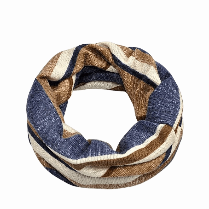 NXT Striped Snood Beanie