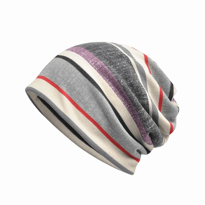 NXT Striped Snood Beanie