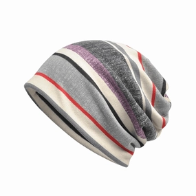 NXT Striped Snood Beanie