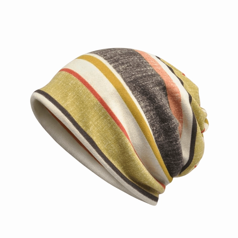 NXT Striped Snood Beanie