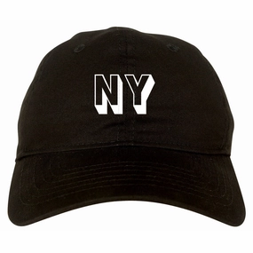 NY Block Letter New York Dad Hat