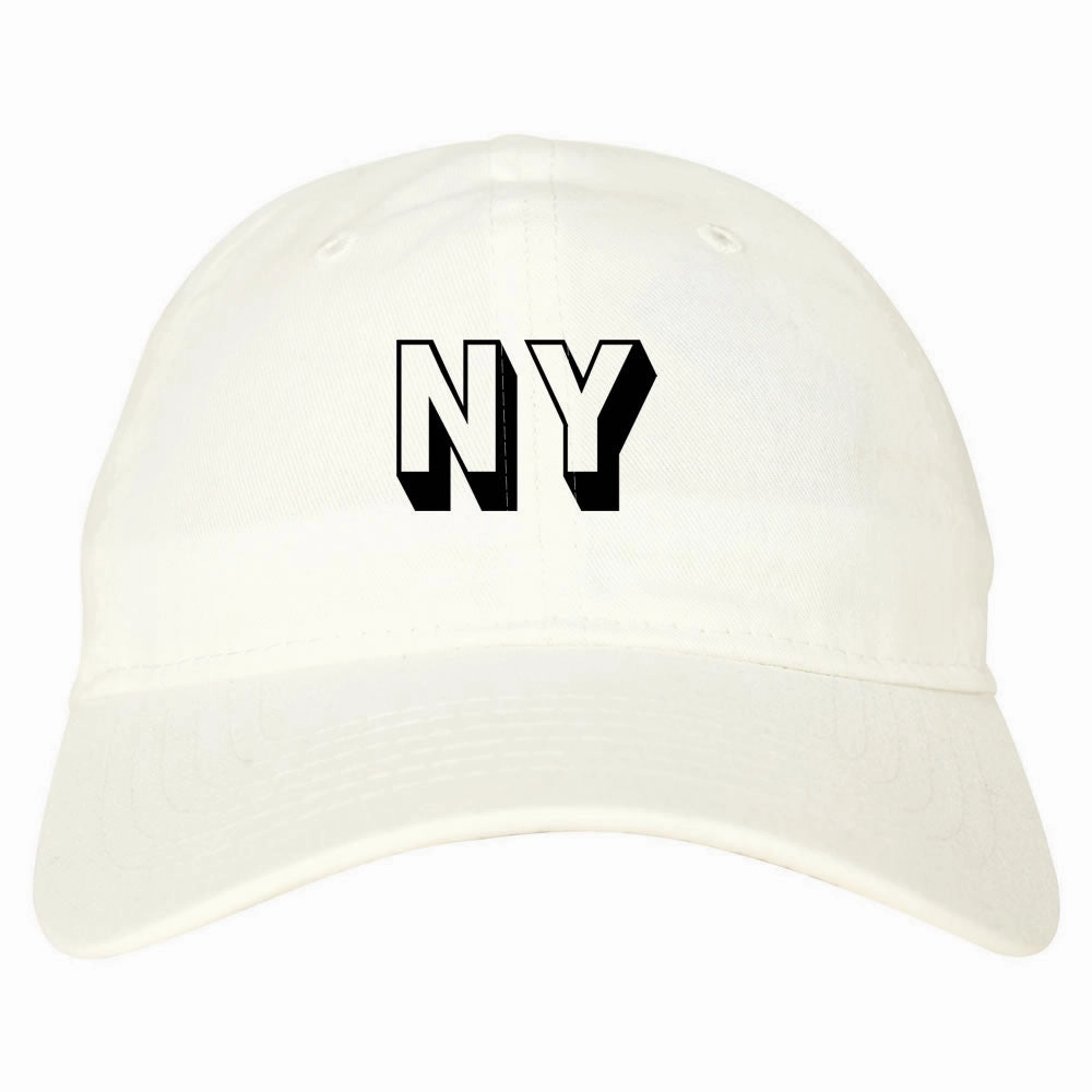 NY Block Letter New York Dad Hat