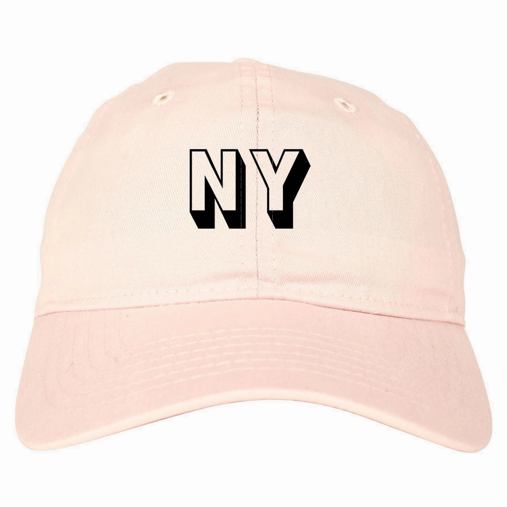 NY Block Letter New York Dad Hat