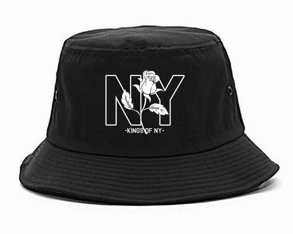 NY Rising Rose Mens Bucket Hat