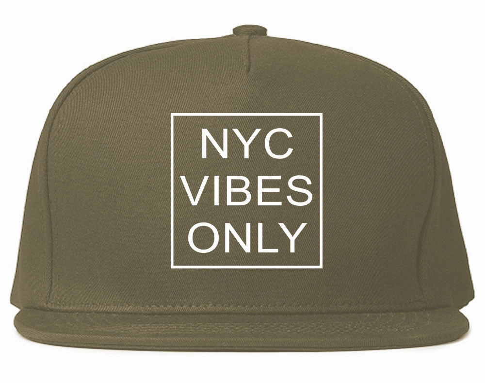 NYC Vibes Only Good Snapback Hat Cap