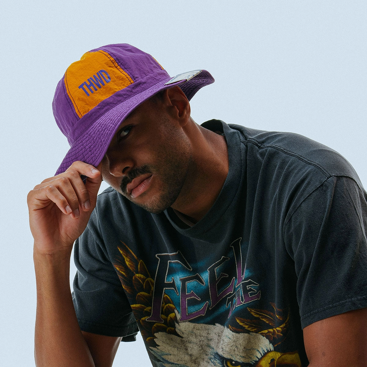 NYLON FATIGUE HAT - Beige / Natural