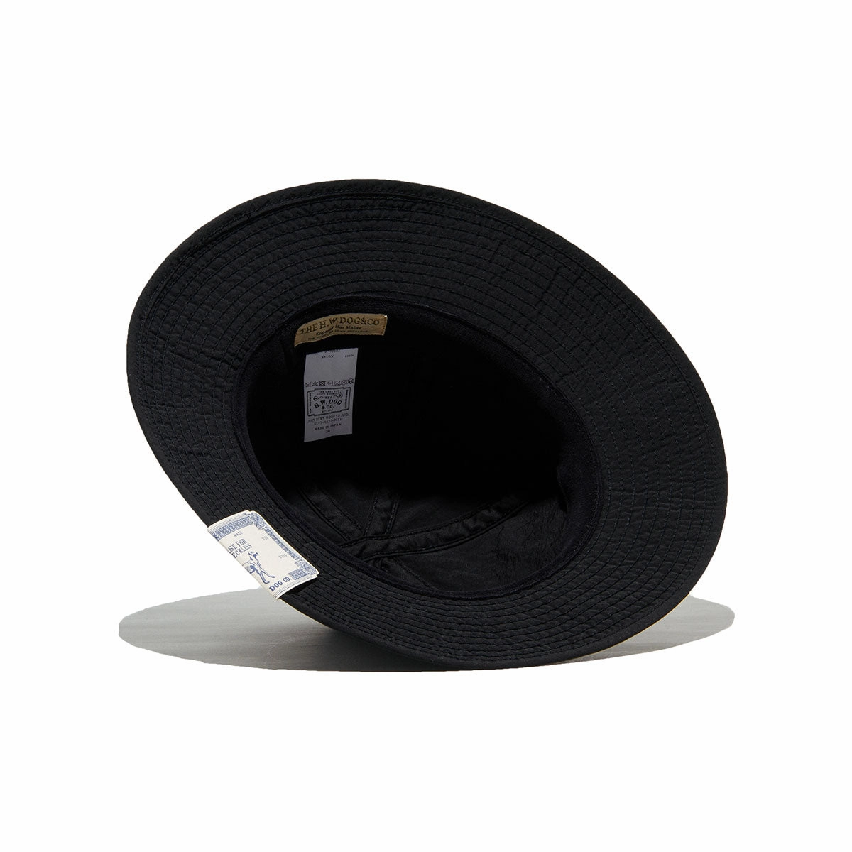 NYLON FATIGUE HAT - Black / Black