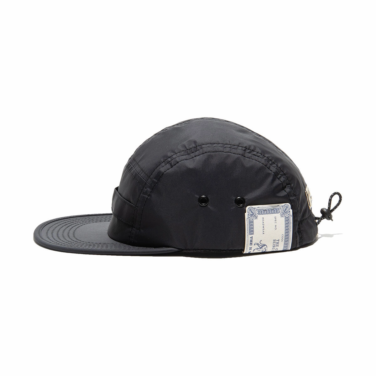 NYLON JET CAP - Black