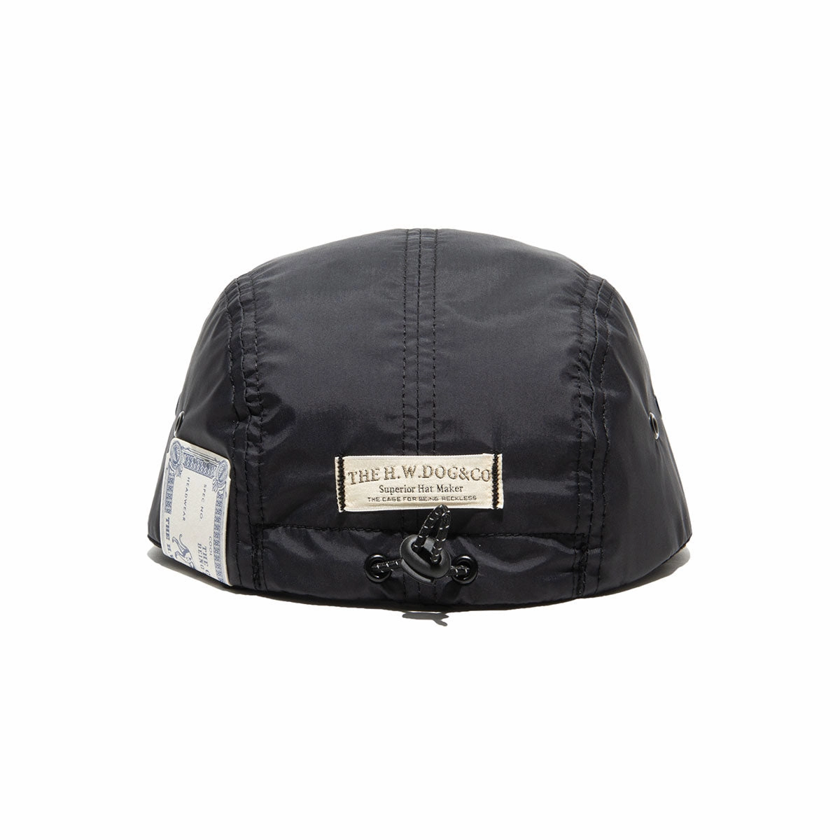 NYLON JET CAP - Black