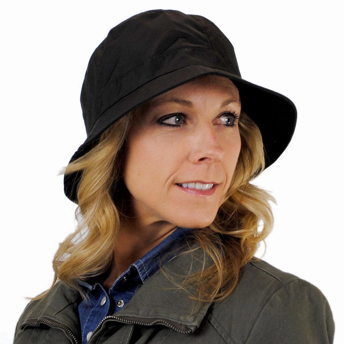 Nylon Rain Bucket Hat