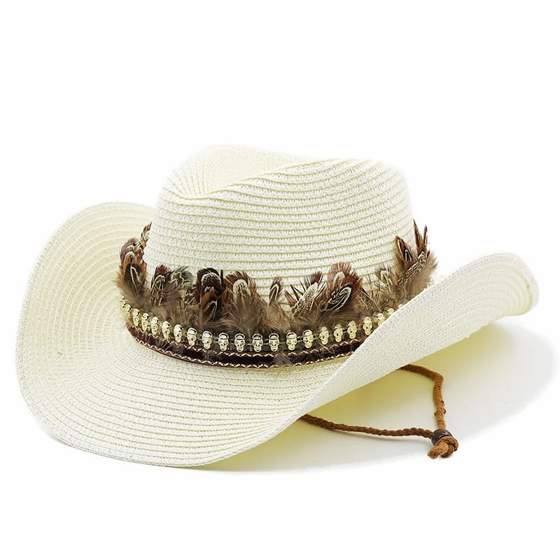 Oakley Feathers Belt Cowboy Hat