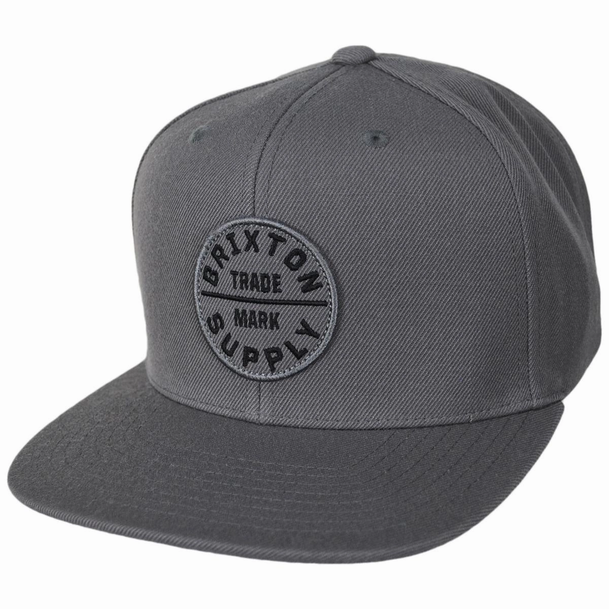 Oath III Snapback Baseball Cap - Charcoal & Olive