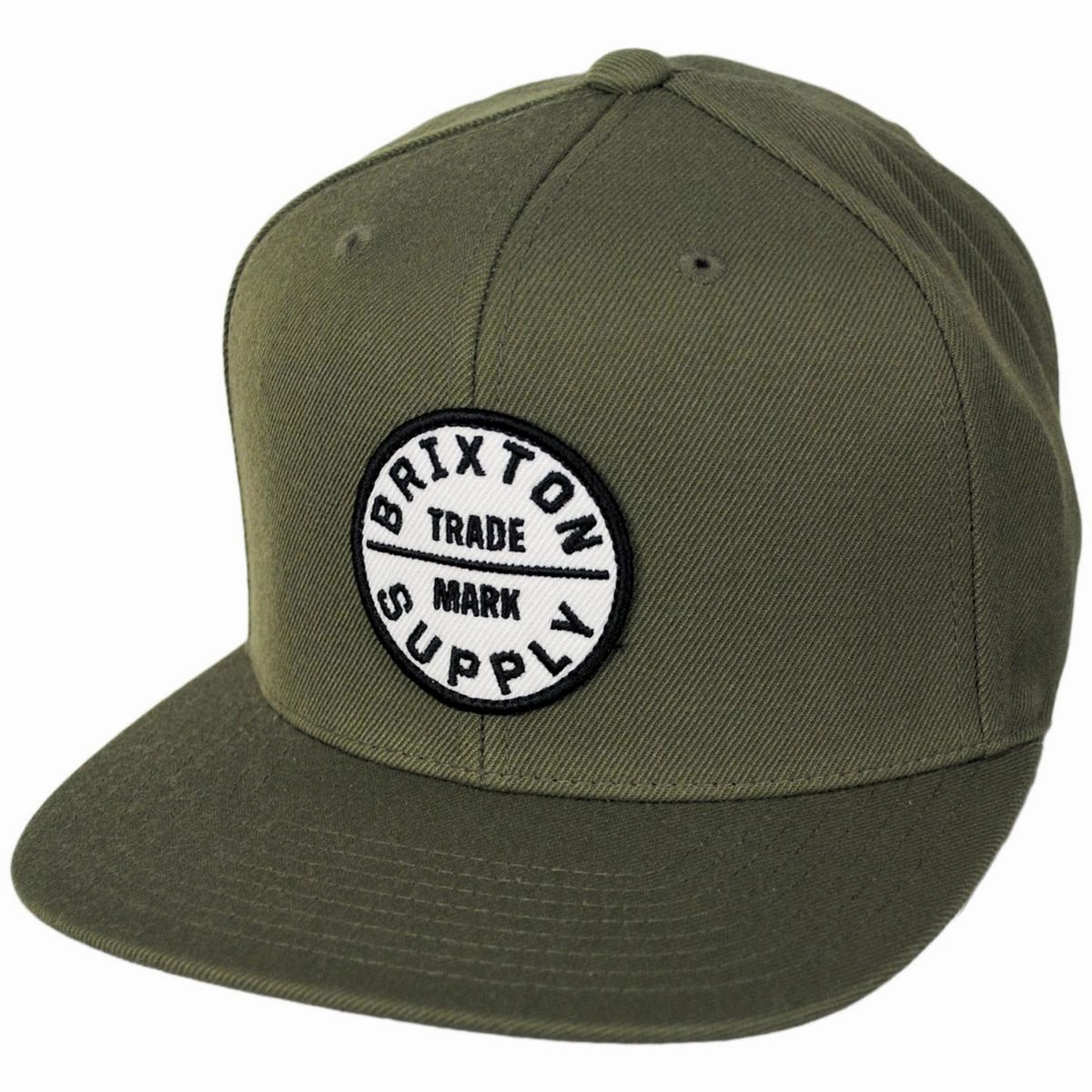 Oath III Snapback Baseball Cap - Charcoal & Olive