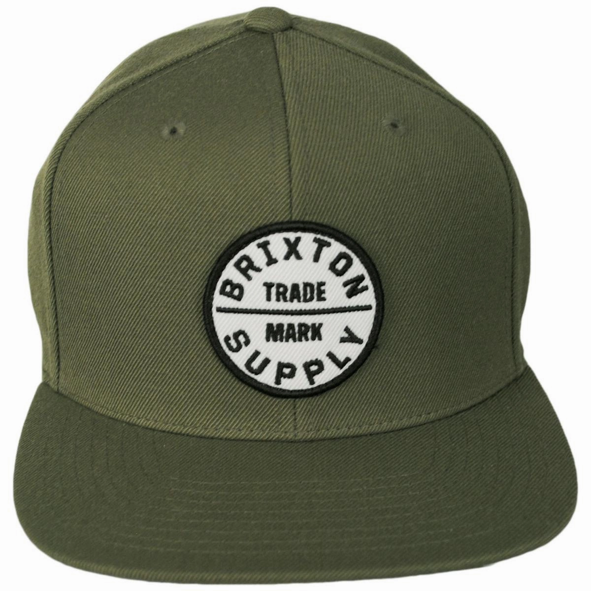 Oath III Snapback Baseball Cap - Charcoal & Olive