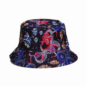 Octopus Cotton Bucket Hat
