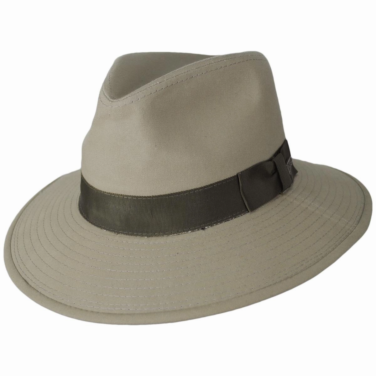 Officially Licensed Cotton Safari Fedora Hat