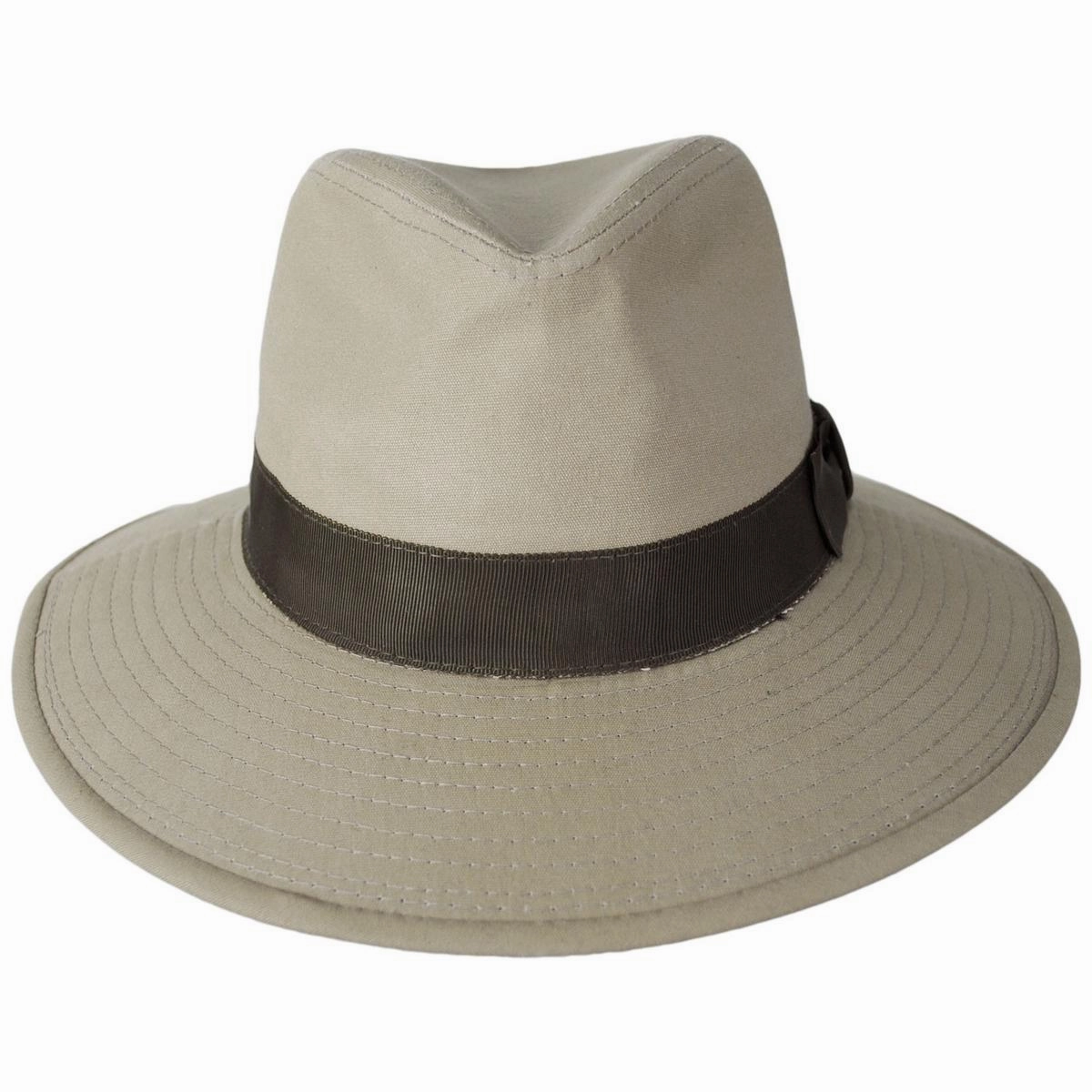 Officially Licensed Cotton Safari Fedora Hat