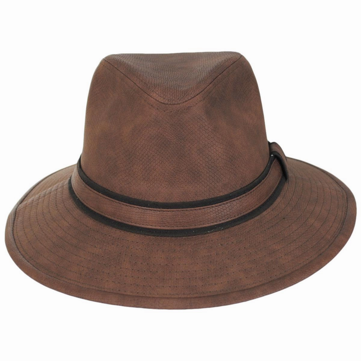 Officially Licensed Kali Ma Vegan Leather Safari Fedora Hat