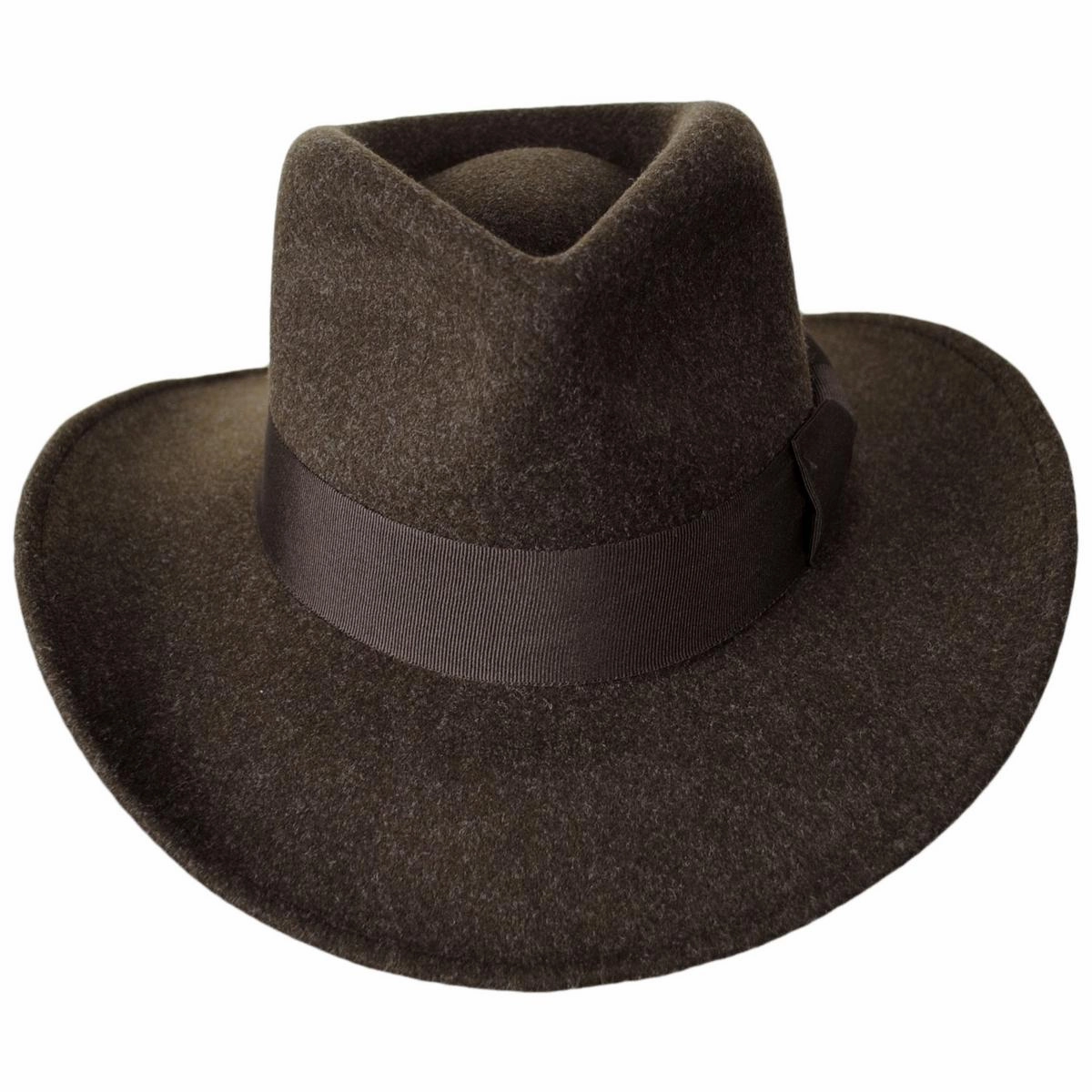 Officially Licensed Timary Crushable ProvatoKnit Safari Fedora Hat