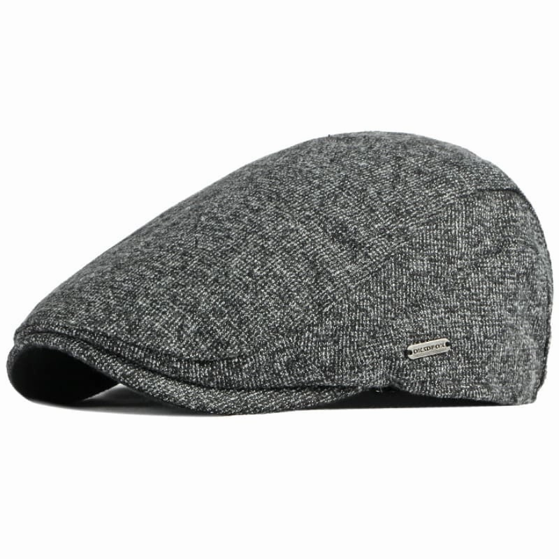 OKSDFOX Plain Cotton Flat Cap