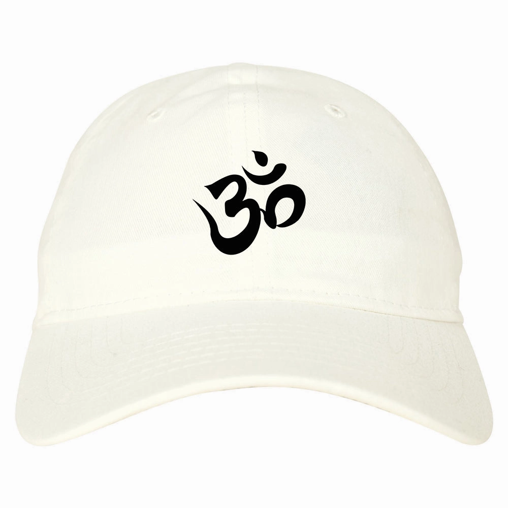 Om Ohm Symbol Mens Dad Hat Baseball Cap