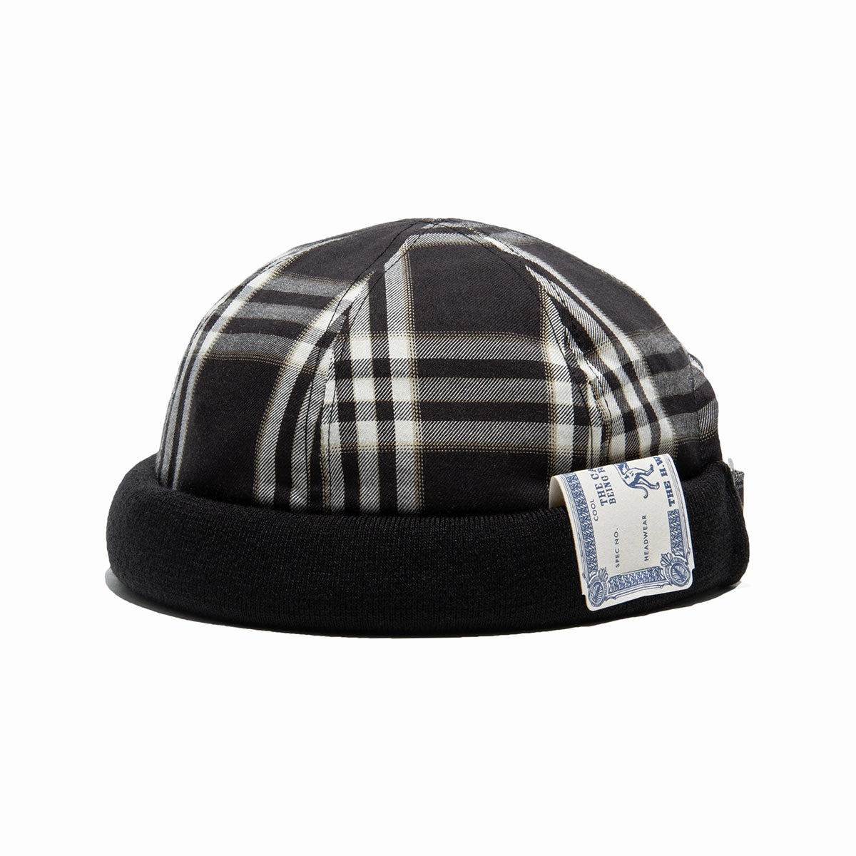 OMBRE ROLL CAP - Black