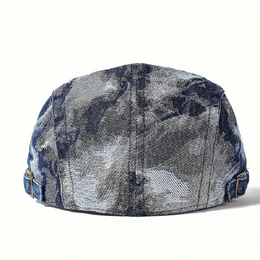 Omeya Denim Flat Cap