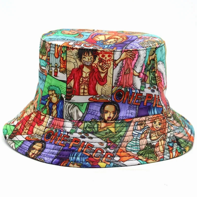 One Piece Anime Bucket Hat