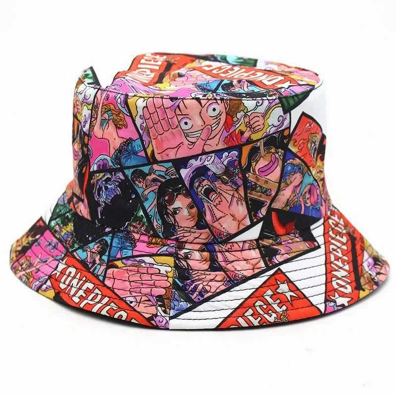 One Piece Anime Bucket Hat