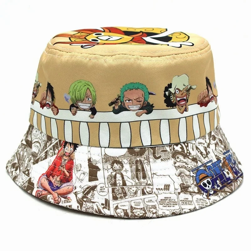 One Piece Anime Bucket Hat