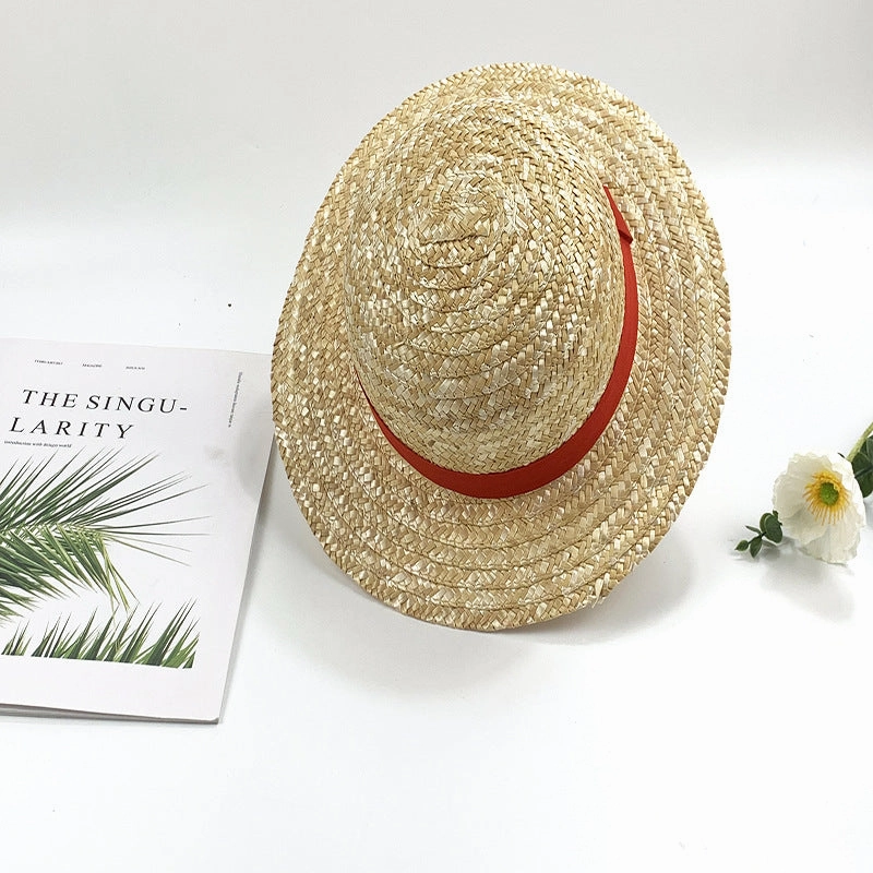 One Piece Luffy Straw Hat COSPLAY Parent-Child UV Protection