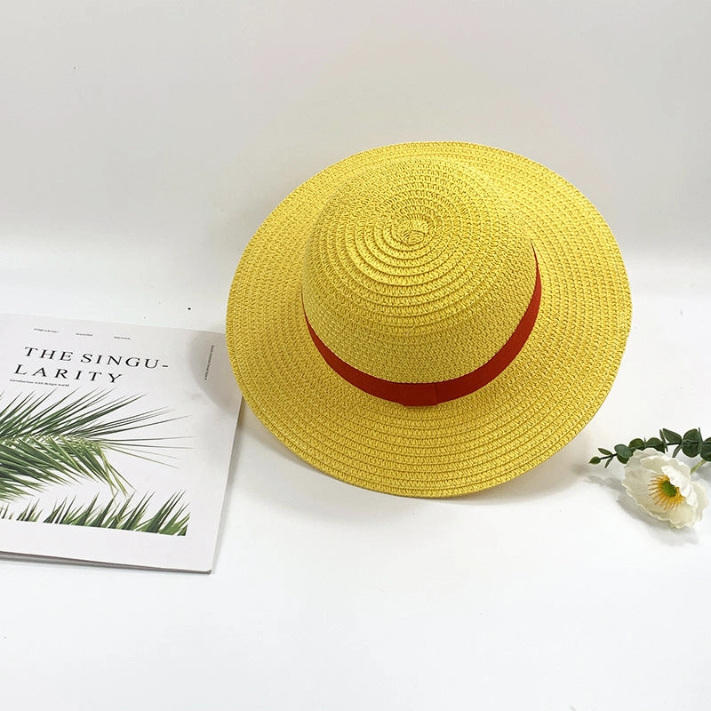 One Piece Luffy Straw Hat COSPLAY Parent-Child UV Protection