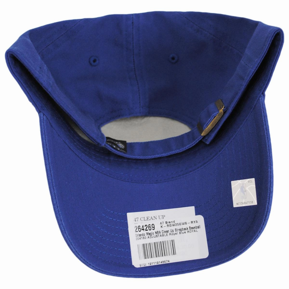 Orlando Magic NBA Clean Up Strapback Baseball Cap Dad Hat