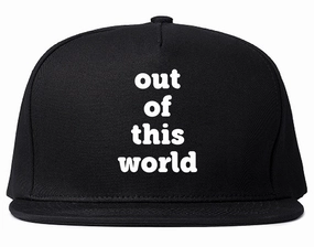 Out Of This World Space Galaxy Mens Snapback Hat