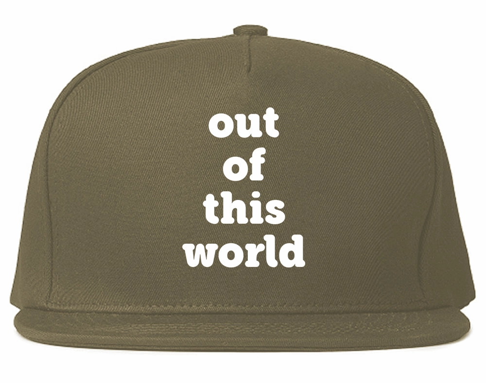 Out Of This World Space Galaxy Mens Snapback Hat