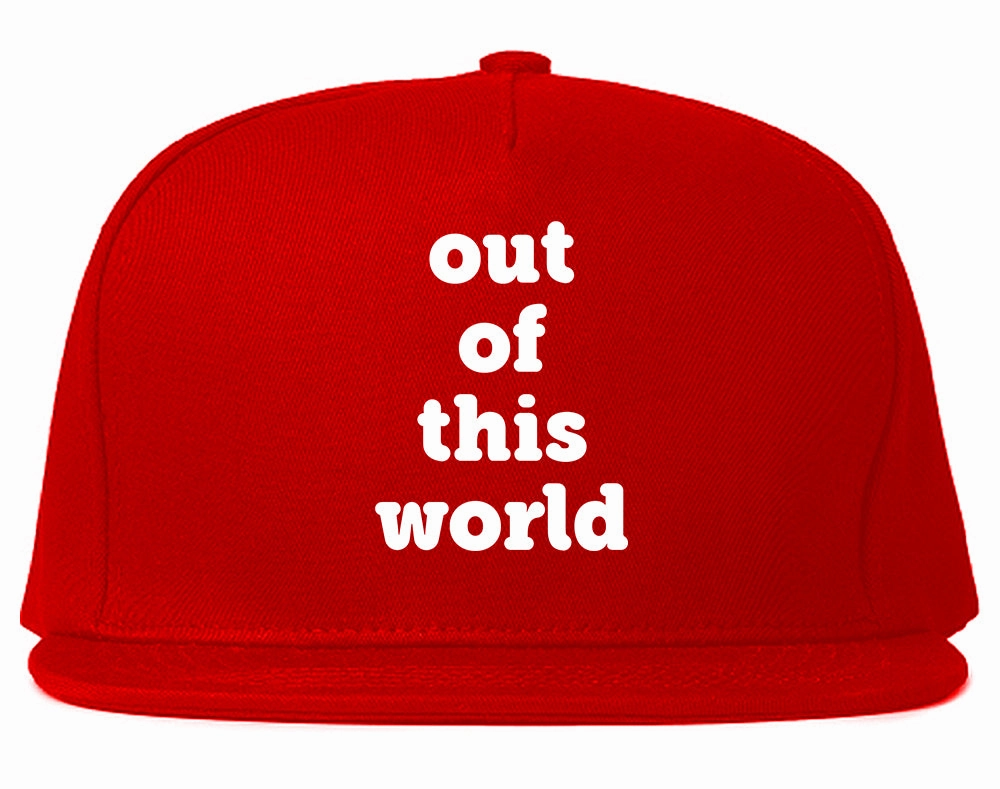 Out Of This World Space Galaxy Mens Snapback Hat