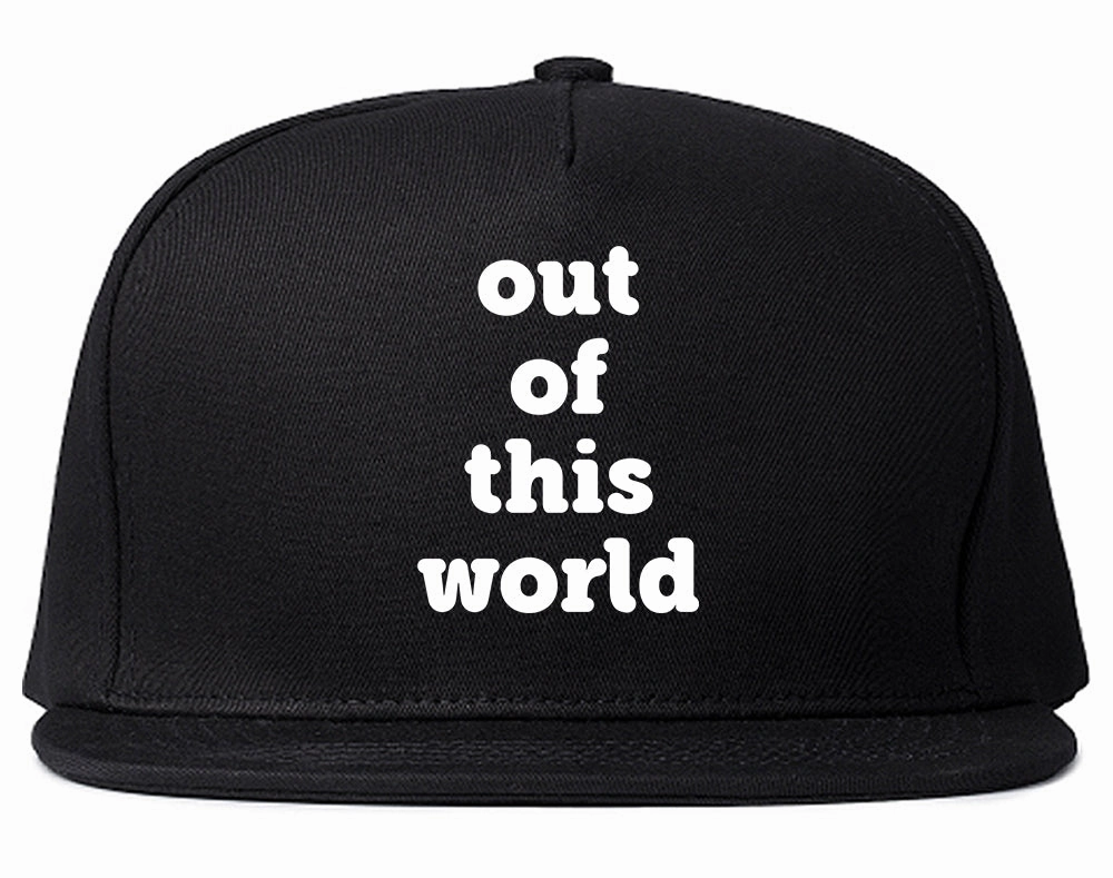 Out Of This World Space Galaxy Mens Snapback Hat