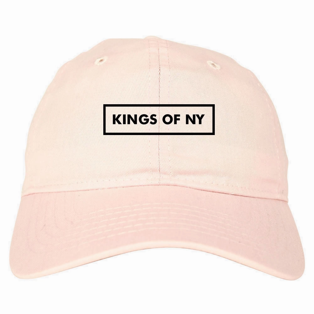 Outline Box Logo Football Dad Hat Cap